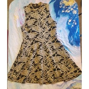 Printed Skater Dress